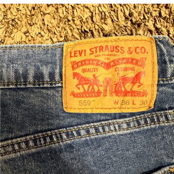 Levi's 559 Men’s Jeans Size 36x30 - Picture 3 of 5